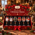 Handmade Christmas Glasses Gift Set (6-Piece)